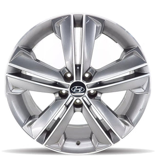 2013-2016 Hyundai Wheels OEM Rims for Sale | Santa Fe Machined Grey
