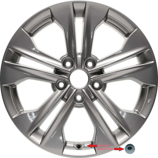 OEM Stock Wheels / Rims for Hyundai Santafe | 17802 | 70845 | 98526 | 529102W170