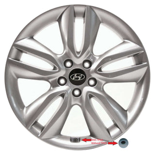 OEM Stock Wheels / Rims for Hyundai Santafe | 17803 | 70846 | 70853 | 529104Z195