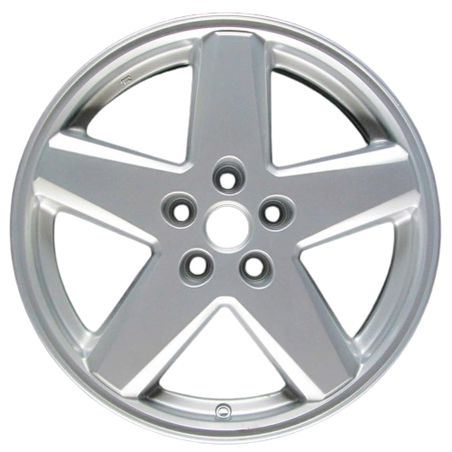 2007-2010 Dodge Jeep Compass Avenger 18" Factory OEM Wheel Rim – Silver, 5 Lug, 40mm Offset