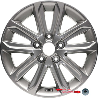 OEM Stock Wheels / Rims for Hyundai Elantra | 70859 | 529103X760 | 529103Y450 | 529103Y450