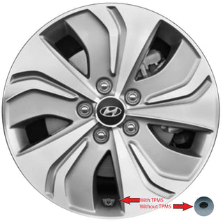 OEM Stock Wheels / Rims for Hyundai Sonata | 17860 | 70864 | 98909 | 529104R260 | 529104R220