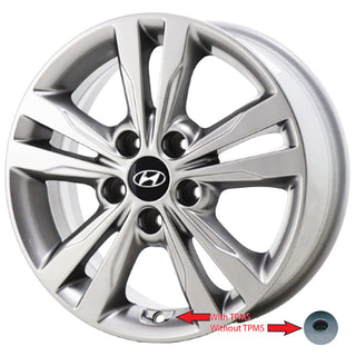 OEM Stock Wheels / Rims for Hyundai Elantra | 16418 | 70902 | 97671 | 2910F3200 | 52910F3250