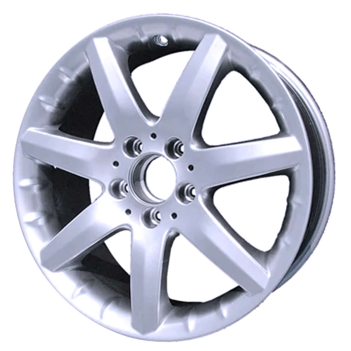 Mercedes C230 C350 2007 OEM Rear Rim – 17x8.5, 5x112, Offset 34mm, Remanufactured